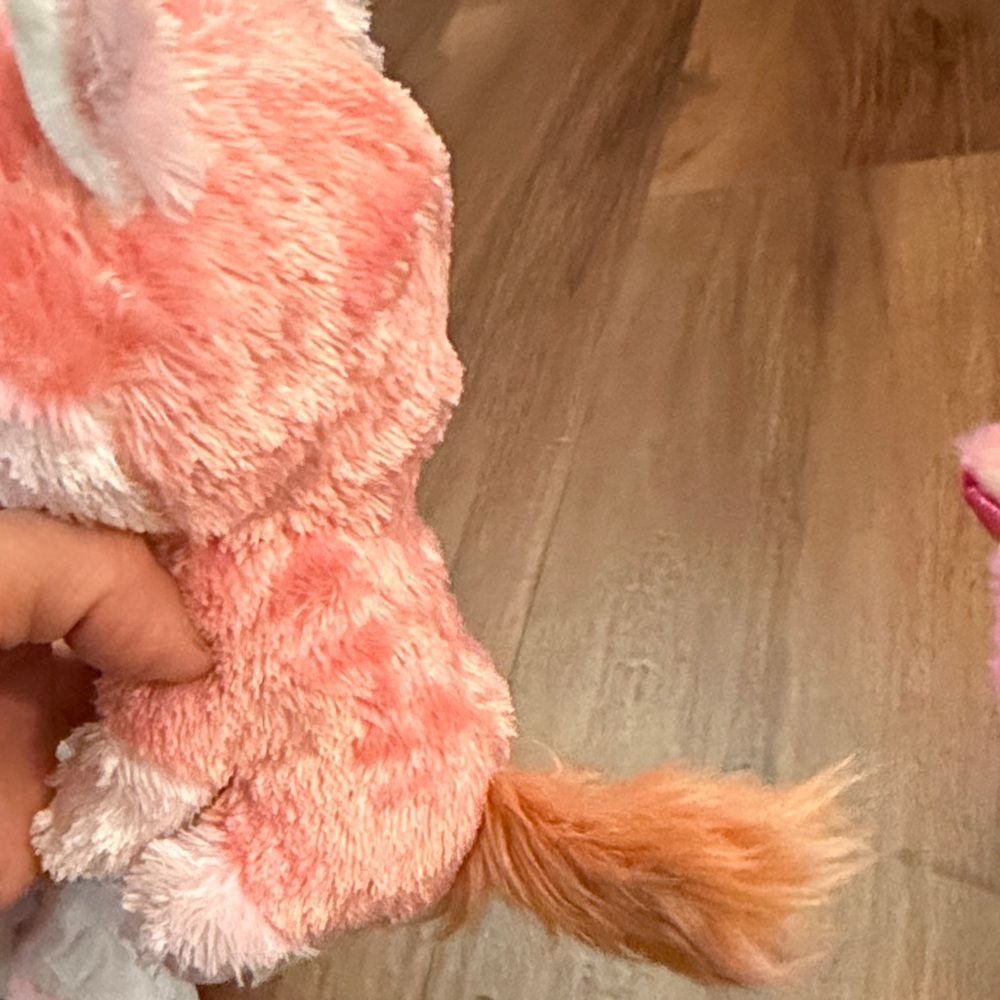 Ty Pink and White Plush Toy - Picture 4 of 16